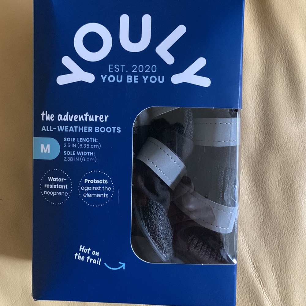 3/$20- NWOT- Youly “The Adventurer” All Weather Dog Boots - Picture 4 of 6